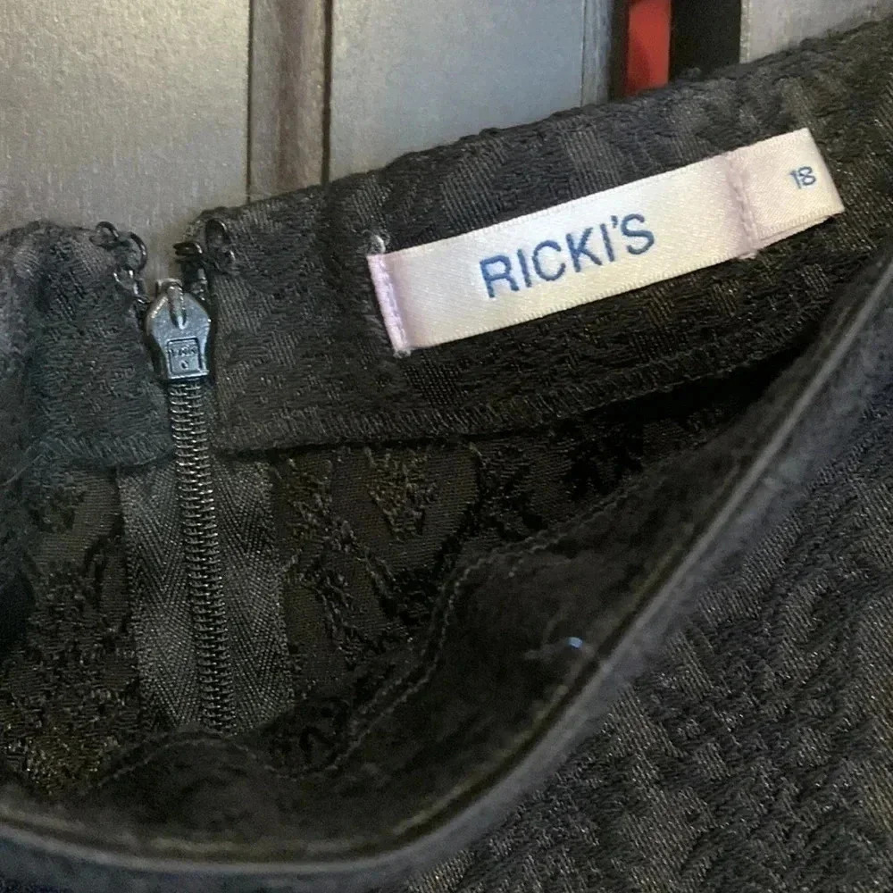 NWT Ricki’s Black  Skirt 18 - Picture 5 of 5